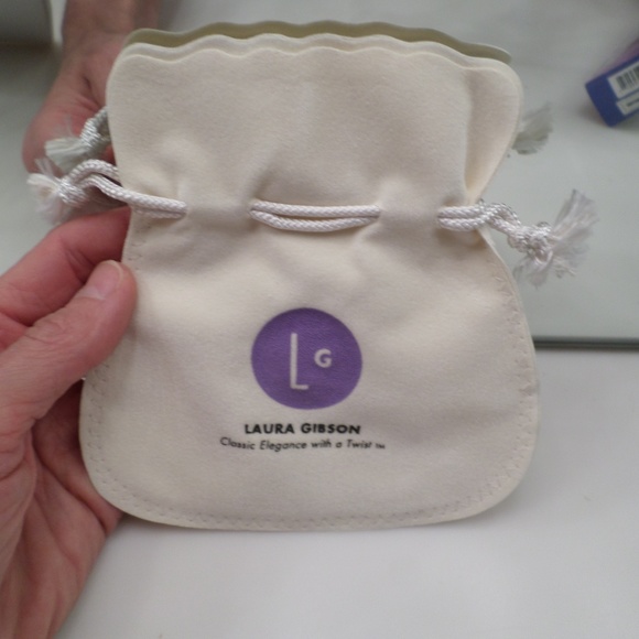 AUTHENTIC LAURA GIBSON SS PREHNITE PINK BRACELET - Picture 6 of 6